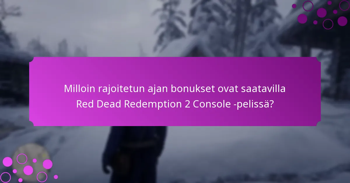 Kuinka lunastaa palkintoja Red Dead Redemption 2 Console -pelissä?