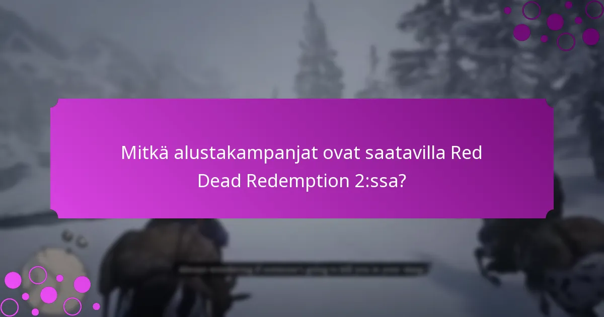 Mitkä ainutlaatuiset bonukset pelaajat voivat saada Red Dead Redemption 2:ssa?