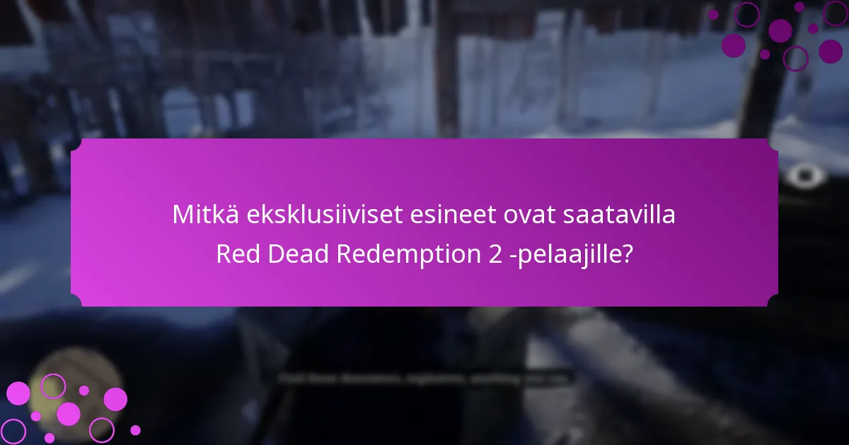 Mitkä ovat nykyiset rajoitetun ajan tarjoukset Red Dead Redemption 2:ssa?